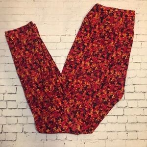 LulaRoe leggings floral print